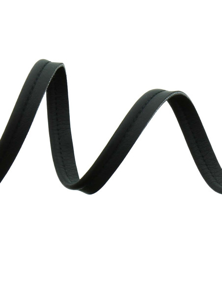Faux piping - Black