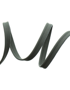 Piping faux leather - Gray