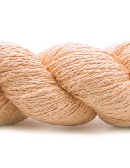 Hank of Bourette Silk Yarn - Spun Silk