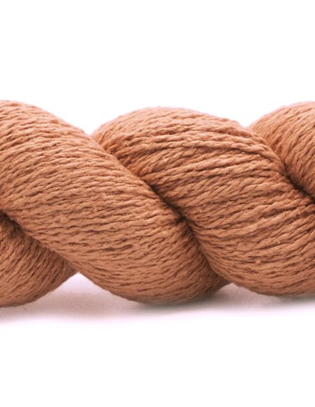 Hank of Bourette Silk Yarn - Spun Silk