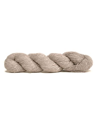Hank of Bourette Silk Yarn - Spun Silk