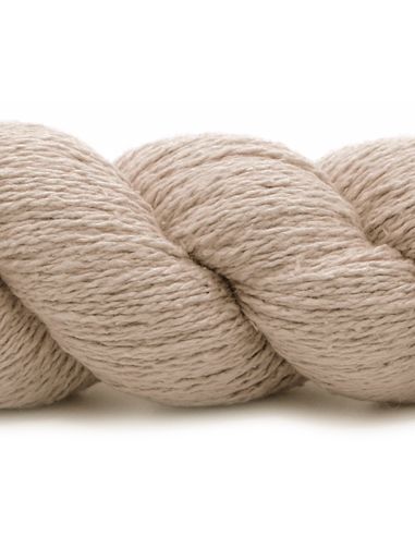 Hank of Bourette Silk Yarn - Spun Silk