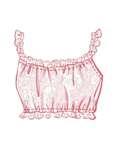 McCall's 8613 - Top and Shorts Pattern