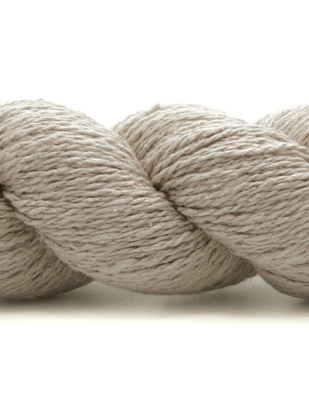 Hank of Bourette Silk Yarn - Spun Silk