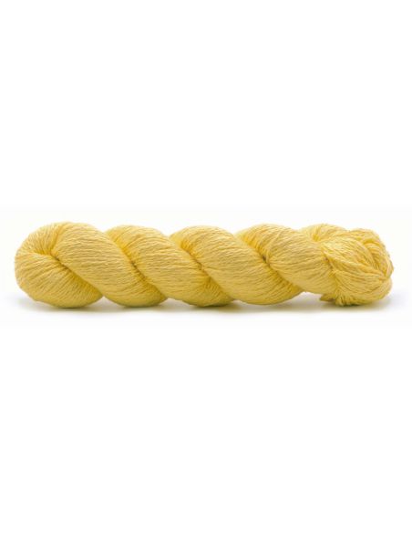 Hank of Bourette Silk Yarn - Spun Silk