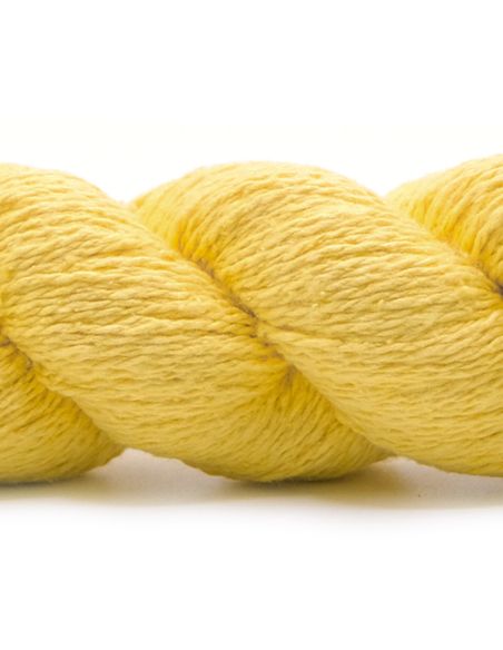 Hank of Bourette Silk Yarn - Spun Silk