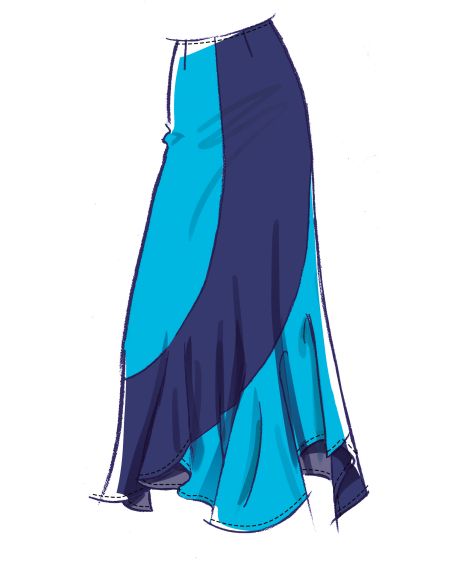 Skirt Pattern - McCall's 8608