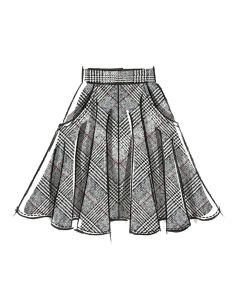 Skirt Pattern - McCall's 8609 2