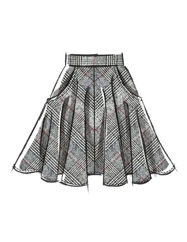 Skirt Pattern - McCall's 8609