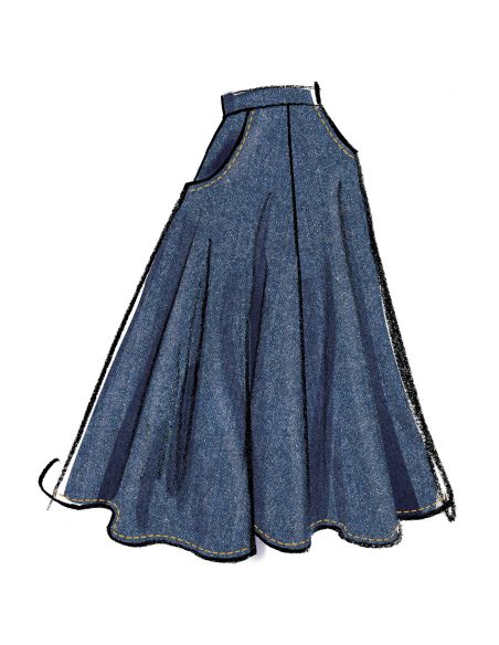 Skirt Pattern - McCall's 8609
