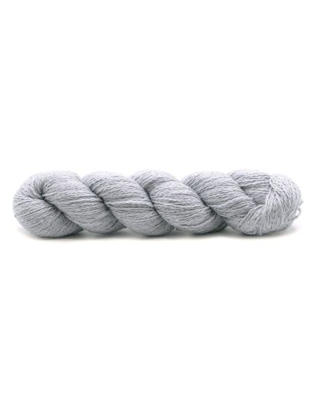 Hank of Bourette Silk Yarn - Spun Silk