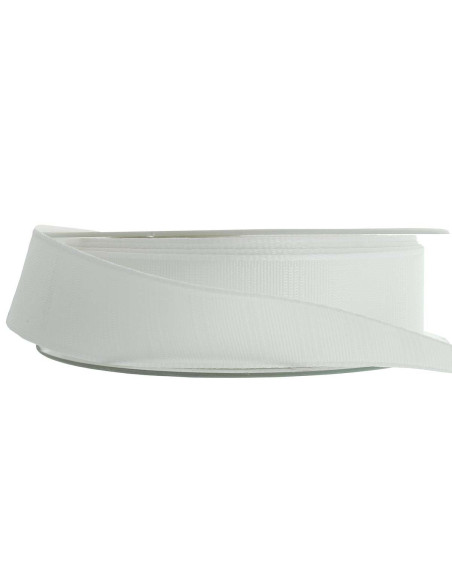 Gros grain skirt trim 30 mm - White
