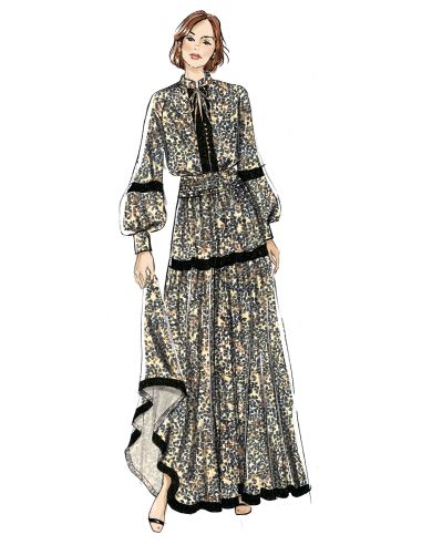High-Top Pattern - Vogue 2127