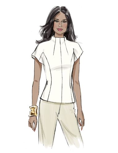 High Top Pattern - Vogue 2134