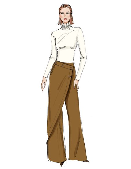 Pants pattern - Vogue 2138
