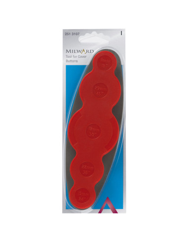 Tool for covering buttons