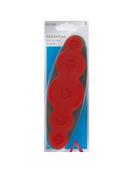 Tool for covering buttons