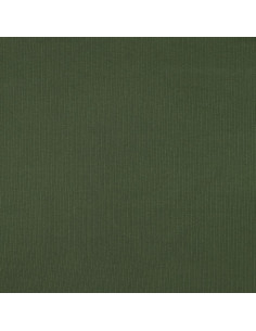 Fine ribbed cotton jersey fabric - Dark green 2