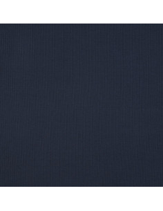 Fine ribbed cotton jersey knit fabric - Navy 2