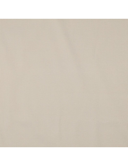Fine ribbed cotton jersey fabric - Sand