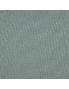 Fine ribbed cotton jersey fabric - Verdigris 2