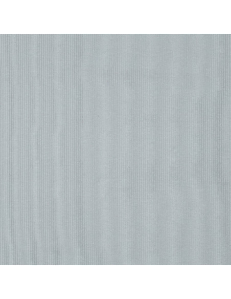 Fine ribbed cotton jersey fabric - Silver gray