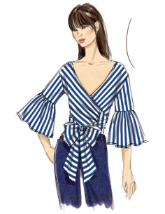 Vogue 9315 - Top Pattern
