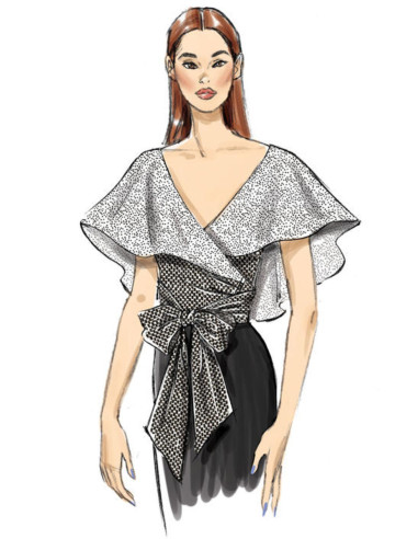 Vogue 9315 - Top Pattern
