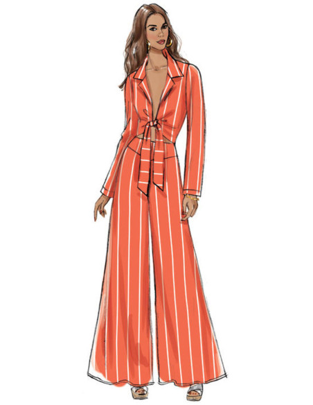 Pattern for tops, shorts, and pants - Vogue 9319