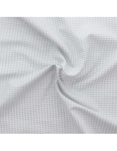 Vichy fabric small checks - Gray