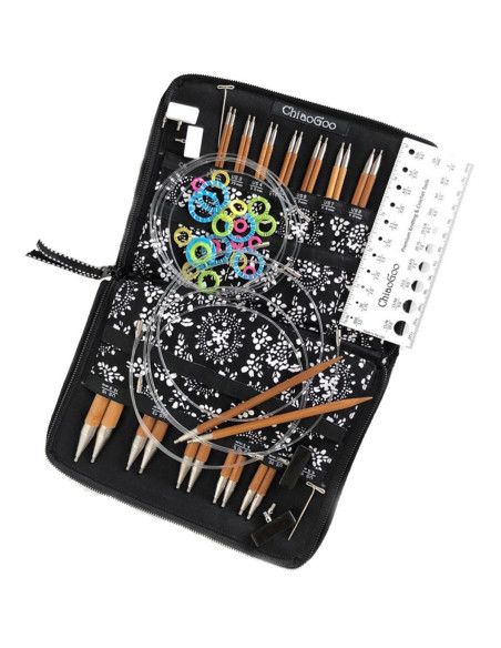 ChiaoGoo bamboo circular knitting needle case