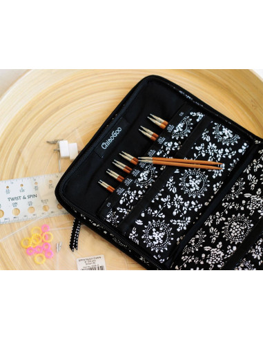 ChiaoGoo bamboo circular knitting needle case