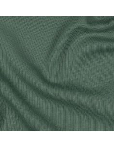 Fine ribbed cotton jersey fabric - Green 2