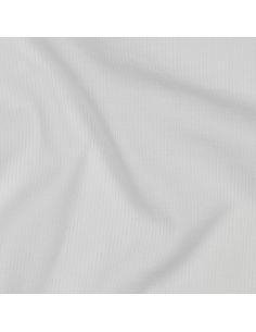 Fine ribbed cotton jersey fabric - Ecru 2