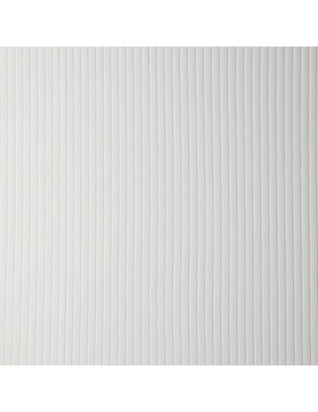 Light ribbed cotton jersey fabric - Ecru