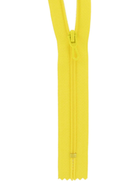 Nylon zipper - Canary yellow