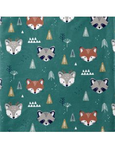Cuddle fabric - Forest animals