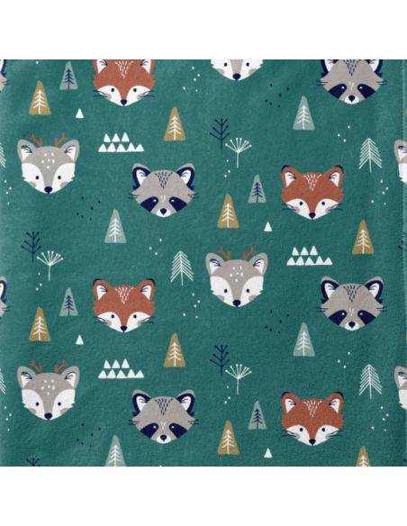 Cuddle fabric - Forest animals