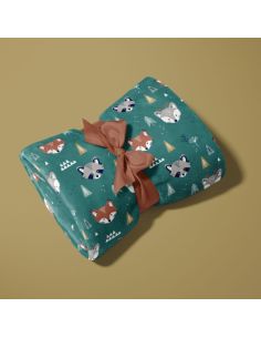 Cuddle fabric - Forest animals 2