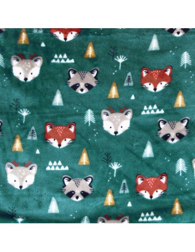 Cuddle fabric - Forest animals
