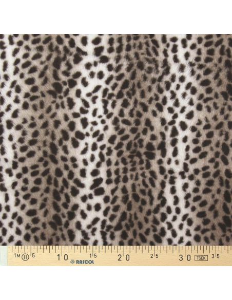 Faux animal fur fabric - Cheetah