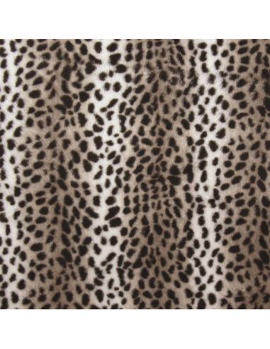 Faux animal fur fabric - Cheetah