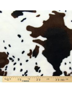Faux animal fur fabric - Cow 2