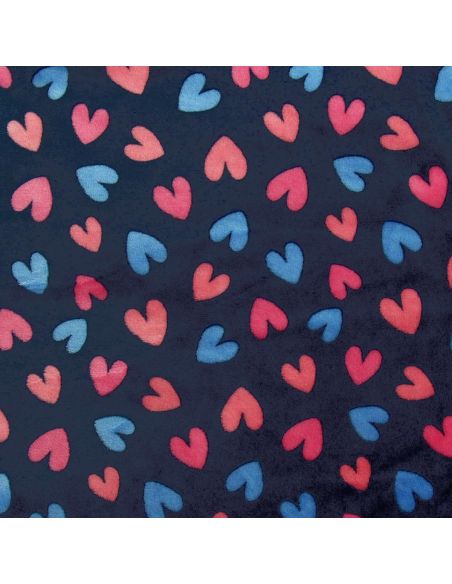 Cuddle fabric - Hearts
