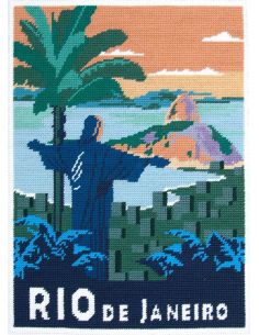 Pénélope DMC Canvas Kit - Rio de Janeiro