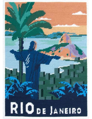 Pénélope DMC Canvas Kit - Rio de Janeiro