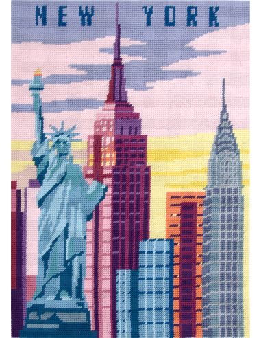 Pénélope DMC Canvas Kit - New York