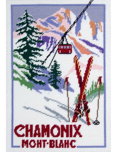 Pénélope DMC Canvas Kit - Chamonix