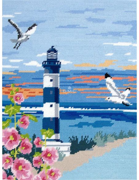 Pénélope DMC Canvas Kit - Lighthouse