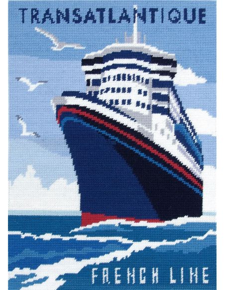 Pénélope DMC Canvas Kit - Transatlantic